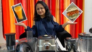 BEST FOOD PROCESSOR USHA FP3811 |USAGE GUIDE | SMART KITCHEN | EASY DOUGH MAKER \u0026 CENTRIFUGAL JUICER