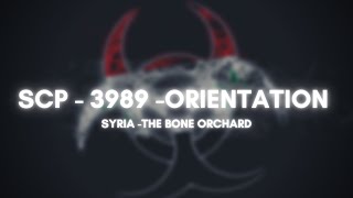 SCP 3989 - The Bone Orchard - Keter Class - Syria