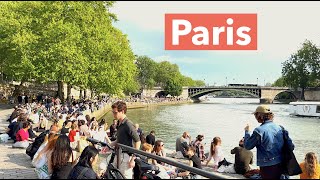 Paris France - HDR walking in Paris - Spring 2023 - 4K HDR 60 fps