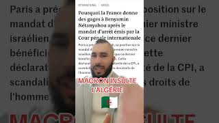 MACRON OSE PARLER DE DÉSHONNEUR À L'ALGÉRIE ! VOILÀ LE VÉRITABLE DÉSHONNEUR DE LA FRANCE...