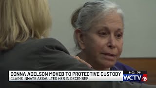 Donna Adelson moved to protective custody as a precaution after alleged assault, extortion at jai...