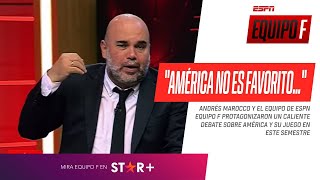 Marocco: “En este momento, yo no pienso que América es favorito”