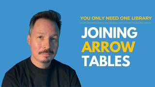 Advanced Data Processing: Join Arrow Tables In-Memory (No Pandas) with PyArrow
