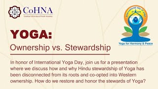 Yoga: Ownership vs Stewardship