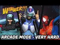 UMVC3 - ARCADE MODE - MAGNETO/FRANK WEST/SPIDER-MAN!