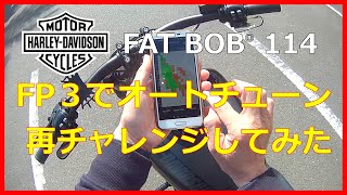 ファットボブ(FXFBS)をFP3でオートチューニング、再挑戦しました！