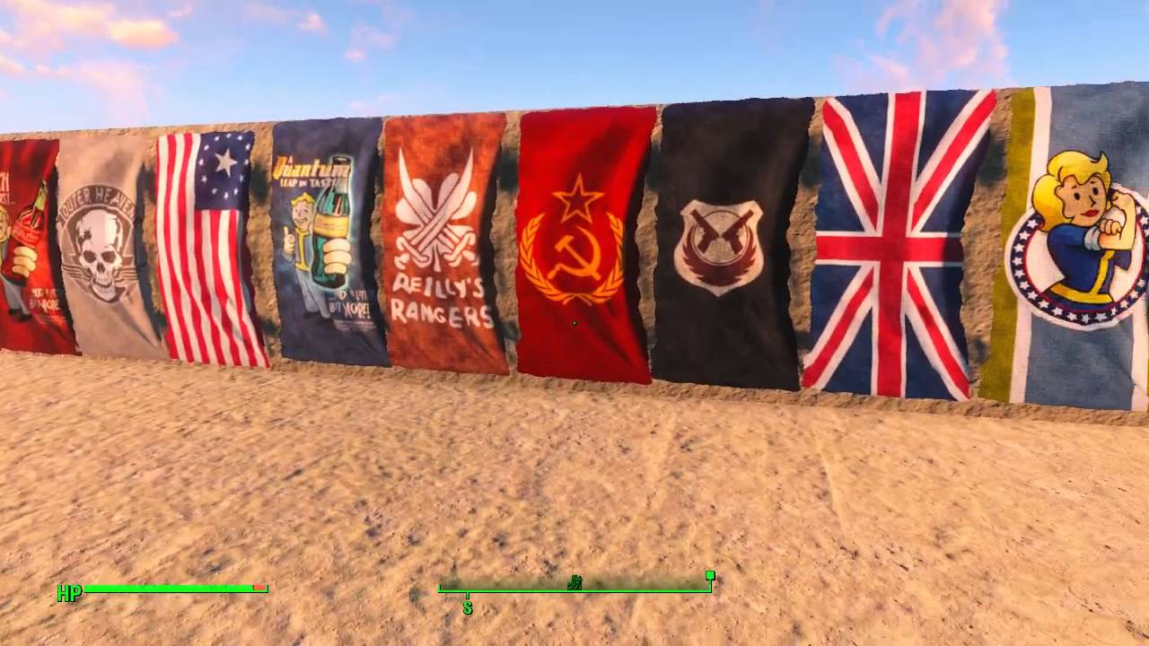 Fallout 4 Flags Mod Litosit