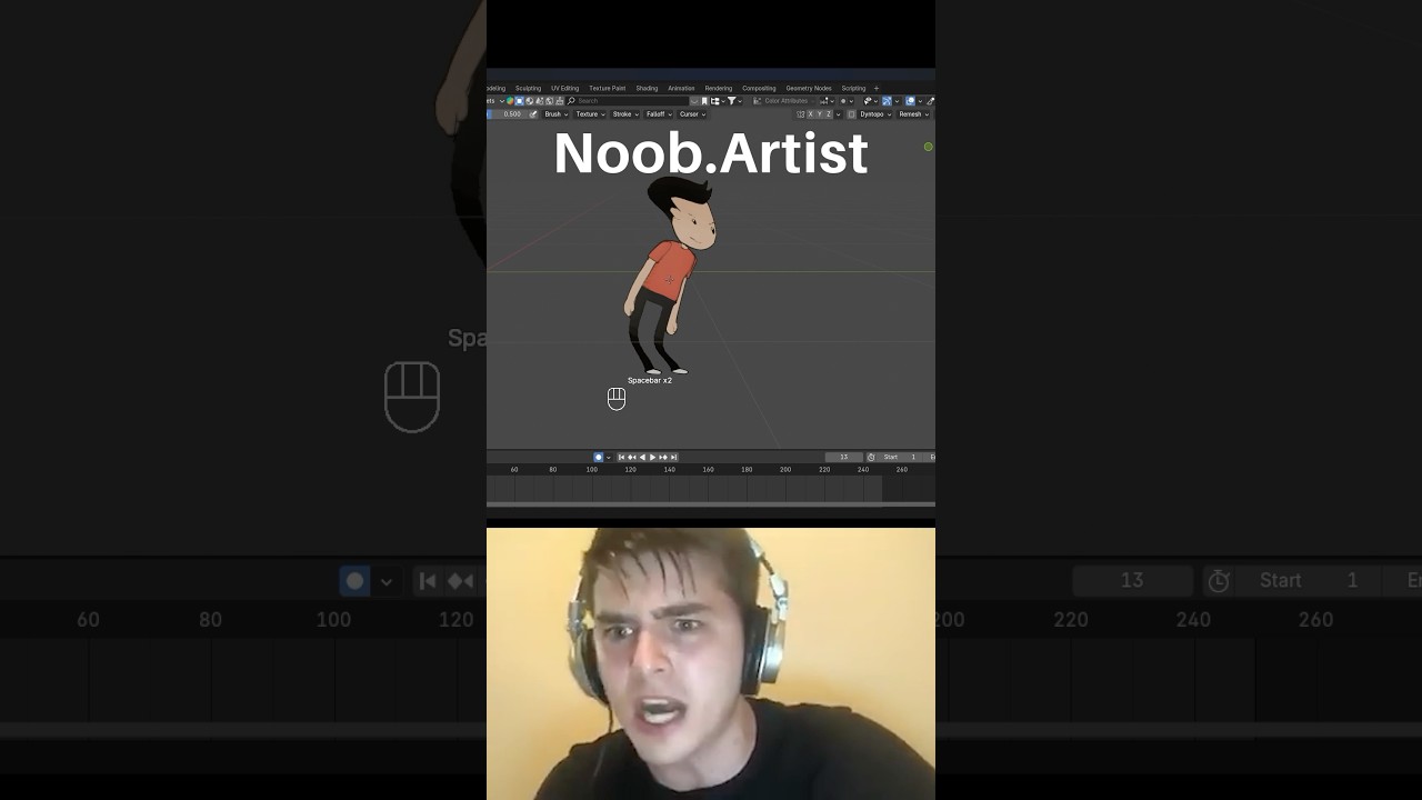 Noob Vs Pro Artist 2d Animation Blendertutorial Blender Noob Vs Pro Artist 2d Animation Blendertutorial Blender