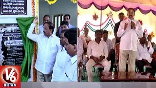 Minister Thummala Nageshwara Rao Inaugurates Development Works In Sathupalli | V6 News