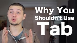 Why You Shouldn't Use Tab (and it's not why you might think!) [ AN's Bass Lessons #26 ]