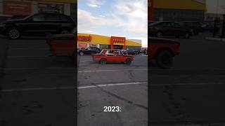 1979 vs 2023 #ваз2106 #ваз2107 #ваз2105 #ваз2103 #drift #дрифт #тольятти