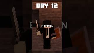 I Survived 100 Days as Batman in Minecraft