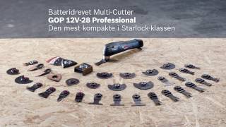 Bosch batteridrevet multikutter GOP 12V-28 Professional