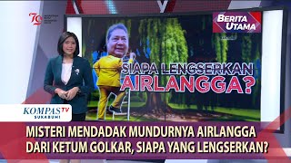 Misteri Mendadak Mundurnya Airlangga dari Ketum Golkar, Siapa Yang Lengserkan?