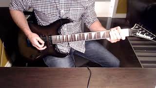 Godsmack - Under your scars (guitar cover)