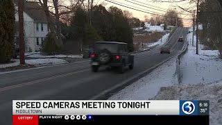 Middletown holding meeting to discuss implementation of speed cameras