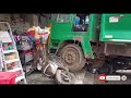 ಕಂಕನಾಡಿ ಮಾರ್ಕೆಟ್ ಗೆ ನುಗ್ಗಿದ ಲಾರಿ garbage disposal truck at kankanady market vijay karnataka