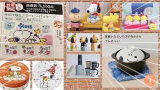 数量限定！スヌーピー新商品がチラシ見つけた/雑誌付録のプレゼントキャンペーン/1月セガプラザご紹介