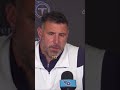 Mike Vrabel calls reporters question ‘Terrible’ 🤣 #shorts #nfl #mikevrabel #tennesseetitans #sports