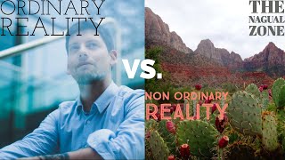 Ordinary Reality VS Non Ordinary Reality - The Nagual Zone| Carlos Castaneda| Don Juan Matus