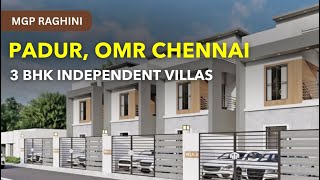 Padur Independent Villa For Sale | MGP Raghini - 3 BHK House in Chennai #padur #sale #villa #house