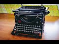 Cleaning a 100-years-old Underwood Typewriter | Relaxing Timelapse