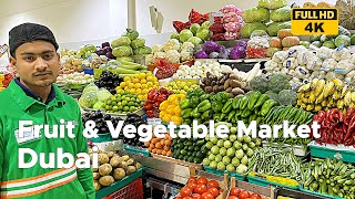 The Biggest Fruit and Vegetable Market Dubai 4[K]