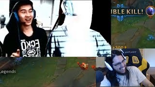 Biofrost Got Hit By A LUX ULT In Real Life | Imaqtpie And Lisha Karaoke Duet | Tobias Fate | LoL