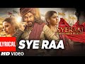 lyrical: sye raa title song (hindi) | chiranjeevi | amitabh bachchan | ram charan | amit trivedi
