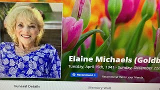 Elaine Michael’s funeral