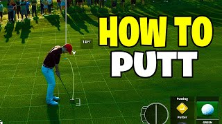 EA SPORTS PGA TOUR HOW TO PUTT