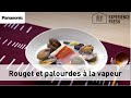 Recette de rouget et palourdes à la vapeur avec le Four micro-ondes NN-CS894 Panasonic