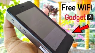 Free WiFi - GlocalMe G3 Mobile Hotspot 4G This New Technology CooL Gadget Features You've Never Seen