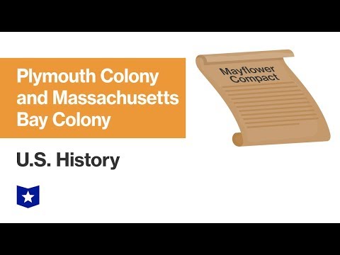 What was a main difference between the Massachusetts Bay and Plymouth colonies in New England?