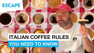 Italian coffee rules you need to know