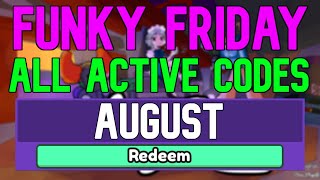 All New August 2022 Codes for ️Funky Friday ROBLOX WORKING Funky Friday Codes
