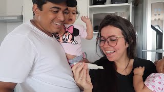 NOSSA REAÇÃO AO DESCOBRIMOS A TERCEIRA GRAVIDEZ! | Amanda Silva