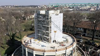 Staro sajmište: Rekonstrukcija Centralne kule