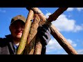 building a secret dugout on top of a mountain fishing u0026 hunting