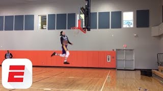 Lonzo Ball and Kyle Kuzma have dunk-off at Lakers practice | ESPN