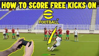 How To Score Free Kicks On eFootball 2024