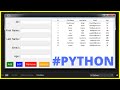 Python Project Tutorial - How To Insert Update Delete Search And Display Data In TreeView With Code