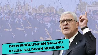 ÖNCE TEĞMENLERİN YEMİNİNİ SONRA ANDIMIZI OKUDU! Müsavat Dervişoğlu'ndan Gündem Olacak Konuşma!