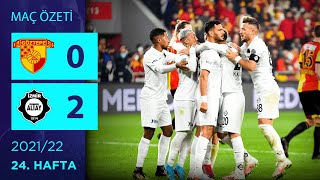 ÖZET: Göztepe 0-2 Altay | 24. Hafta - 2021/22