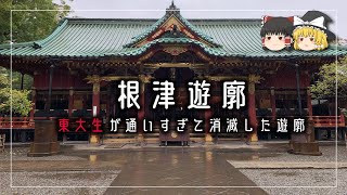 【根津遊廓】東大生がハマりすぎて消された遊廓の歴史と今の様子【ゆっくり解説】