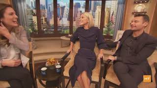 Live interview with Kelly Ripa and Ryan Seacrest