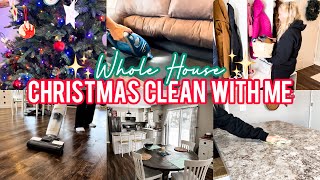 WHOLE HOUSE CLEANING | CHRISTMAS CLEAN WITH ME | CLEANING MOTIVATION | CHRISTMAS 2024