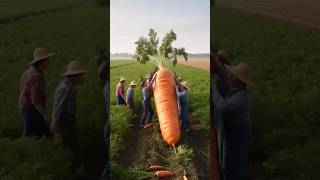 Giant Carrots🥕  #giant #carrots #farm #farming #vegetables #farmer #farmlife