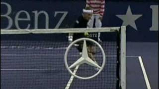 Masters Cup Final 2005 Federer vs Nalbandian Highlights Pt1