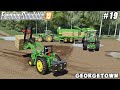 Baling straw, how to profitably sell straw bales | Georgetown | Farming simulator 19 | Timelapse #19